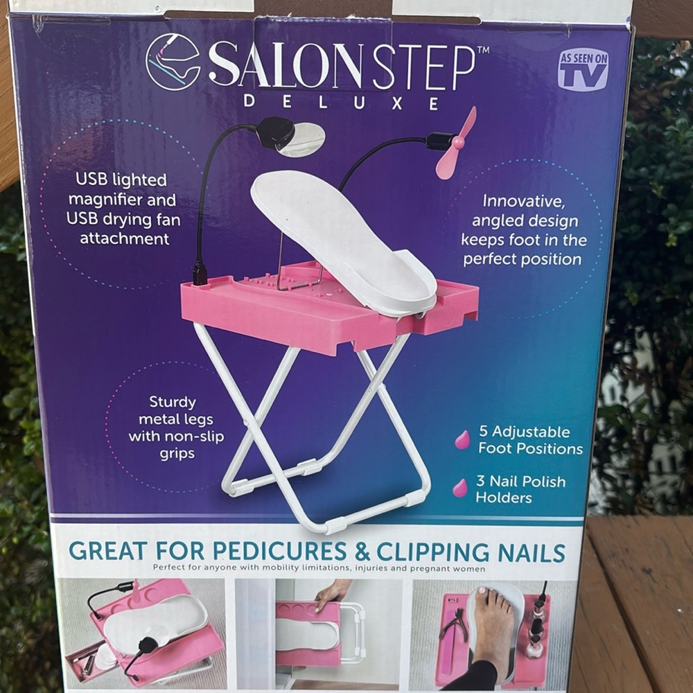 Salon Step Beauty Footrest for Pedicures